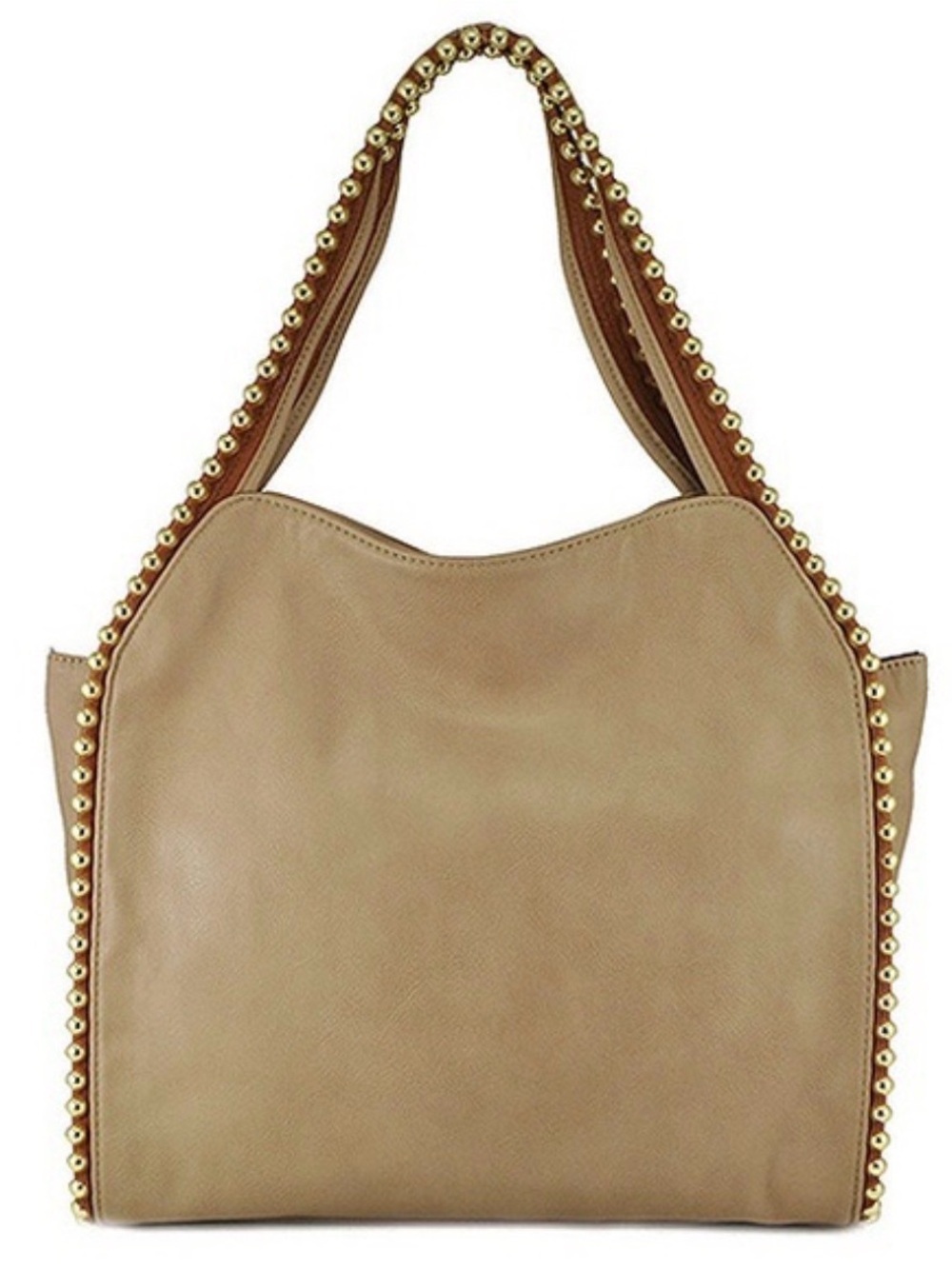 Big Buddha Camel Tan Gold Leather